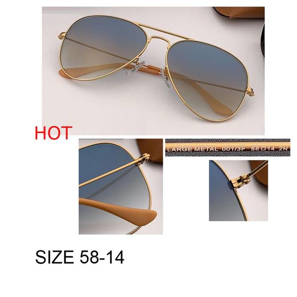 vintage brand designer aviation classic sunglass women men gradient eyeglasses street quality 58 55 62 glass lens glass oculo3282, White;black
vintage brand designer aviation classic sunglass women men gradient eyeglasses street quality 58 55 62 glass lens glass oculo3282, White;black