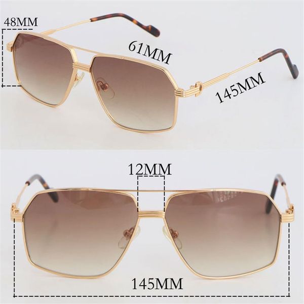 whole selling metal style mens sunglasses for women large square silver 18k gold eyewear lunettes fram female glasses s287v, White;black
whole selling metal style mens sunglasses for women large square silver 18k gold eyewear lunettes fram female glasses s287v, White;black