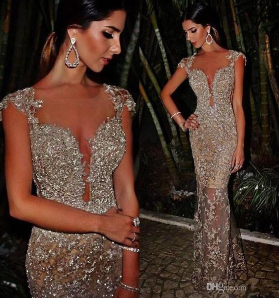 sequins blingbling arabic sheer crew neck mermaid evening dresses cap sleeves see through skirt prom dresses vestidos de fies4580070, Black;red
sequins blingbling arabic sheer crew neck mermaid evening dresses cap sleeves see through skirt prom dresses vestidos de fies4580070, Black;red