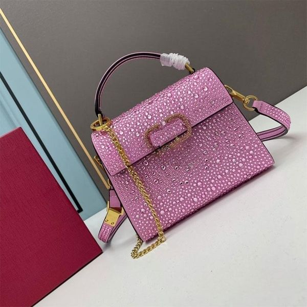designer bag imitation crystal embellished crossbody bag luxury brand leather mini handbag chain shoulder bag women's fashion classic h
designer bag imitation crystal embellished crossbody bag luxury brand leather mini handbag chain shoulder bag women's fashion classic h