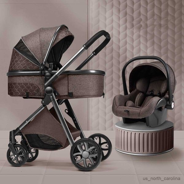 Strollers# Luxury Baby Stroller 3 in 1 High Landscape Baby Cart Can Sit Can Lie Portable Baby Cradel Infant Carrier R230817
Strollers# Luxury Baby Stroller 3 in 1 High Landscape Baby Cart Can Sit Can Lie Portable Baby Cradel Infant Carrier R230817