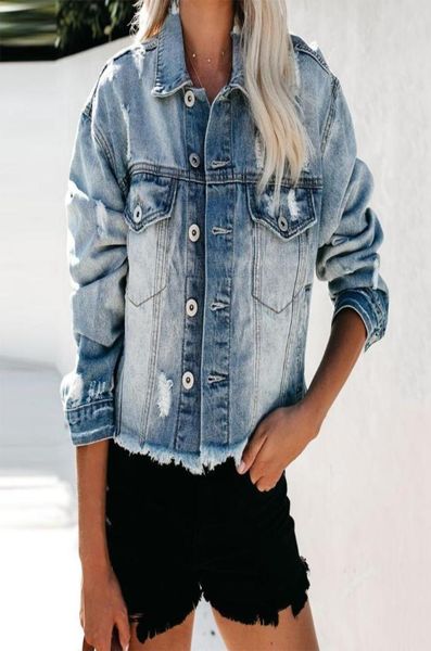 jackets vintage womens hole destroyed short denim coat autumn 2021 girls cropped coats and jackets women chaqueta mujer d257652117, Black;brown
jackets vintage womens hole destroyed short denim coat autumn 2021 girls cropped coats and jackets women chaqueta mujer d257652117, Black;brown