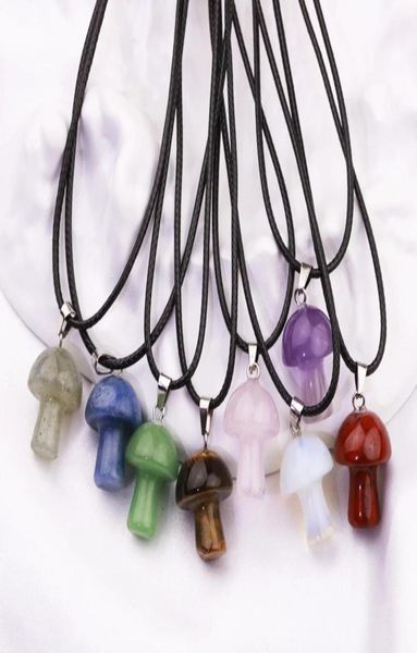 natural gem stone quartz crystal amethyst tiger eye hand carved 2cm mushroom pendant necklace for women jewelry4134732, Silver
natural gem stone quartz crystal amethyst tiger eye hand carved 2cm mushroom pendant necklace for women jewelry4134732, Silver