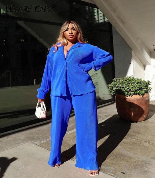 women039s two piece pants shirt pleated sets high waist wide leg suit casual elegant female long sleeve outfit matching set9974702, White
women039s two piece pants shirt pleated sets high waist wide leg suit casual elegant female long sleeve outfit matching set9974702, White