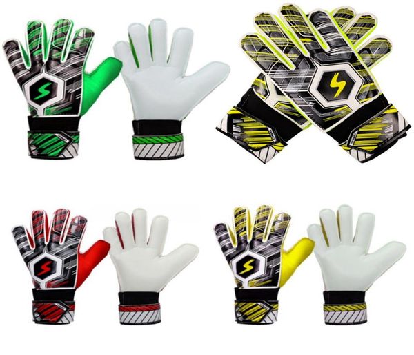 1 pair antislip football gloves for kids and adults full finger protection soccer goalkeeper gloves4907478, Black
1 pair antislip football gloves for kids and adults full finger protection soccer goalkeeper gloves4907478, Black