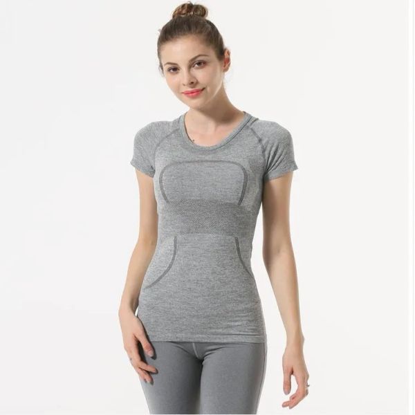 lu-088 women yoga t-shirts women's t-shirt high-elastic breathable running quick drying seamless short sleeve sport-cycling gym wear lu
lu-088 women yoga t-shirts women's t-shirt high-elastic breathable running quick drying seamless short sleeve sport-cycling gym wear lu