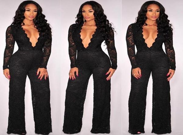 whole 2016 fashion deep vneck black clairvoyant bodycon jumpsuit long sleeve fulllength lace rompers womens jumpsuit c4944915, Black;white
whole 2016 fashion deep vneck black clairvoyant bodycon jumpsuit long sleeve fulllength lace rompers womens jumpsuit c4944915, Black;white