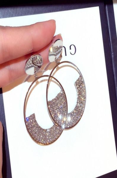 crystal dangle earrings rotable circle flower sterling silver needle exaggeration unique evening jewelry for women7887356
crystal dangle earrings rotable circle flower sterling silver needle exaggeration unique evening jewelry for women7887356