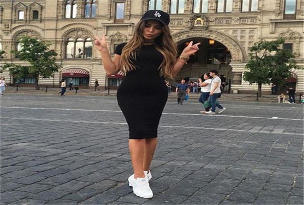 casual dresses summer dress woman short sleeve vestido long tee9017833, Black;gray
casual dresses summer dress woman short sleeve vestido long tee9017833, Black;gray