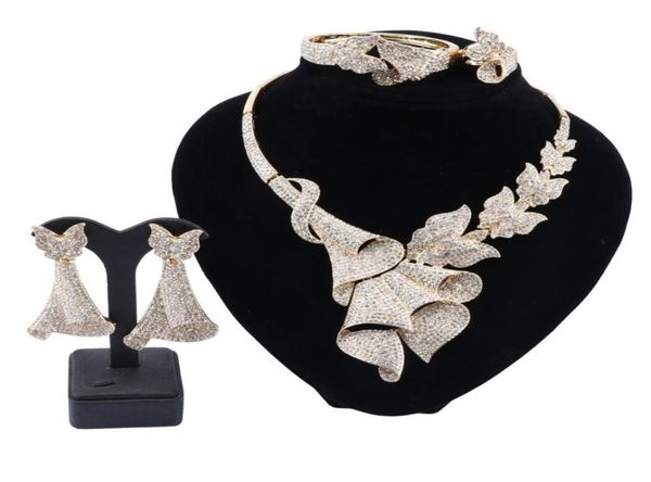 african jewelry sets for women leaves shaped necklace bangle earrings ring luxurious dubai gold jewellery set8594796, Slivery;golden
african jewelry sets for women leaves shaped necklace bangle earrings ring luxurious dubai gold jewellery set8594796, Slivery;golden