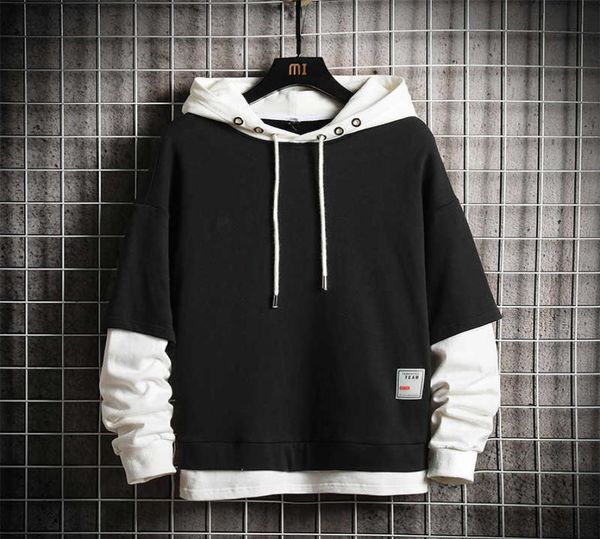 fashion men039s sweatshirts patchwork hooded man hoodies white black gray men039s sweatshirts q08143132322
fashion men039s sweatshirts patchwork hooded man hoodies white black gray men039s sweatshirts q08143132322