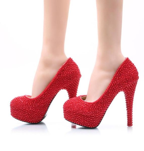 red color bridesmaid shoes red pearl wedding dress shoes round toe nightclub party high heel shoes prom pumps plus size 43 443477266, Black
red color bridesmaid shoes red pearl wedding dress shoes round toe nightclub party high heel shoes prom pumps plus size 43 443477266, Black