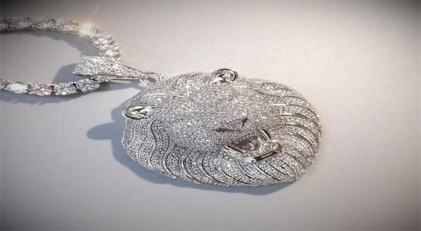 bling iced out necklace micro pave cubic zircon lion head pendant for men women gifts luxury hip hop jewelry t2008215114580, Silver
bling iced out necklace micro pave cubic zircon lion head pendant for men women gifts luxury hip hop jewelry t2008215114580, Silver