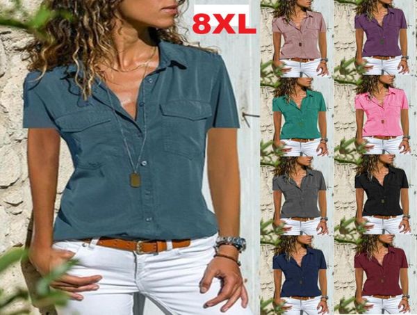 women casual solid short sleeve blouse lapel cotton womens shirts blouses shirt women blusas de mujer de diseo plus size s8314509594, White
women casual solid short sleeve blouse lapel cotton womens shirts blouses shirt women blusas de mujer de diseo plus size s8314509594, White
