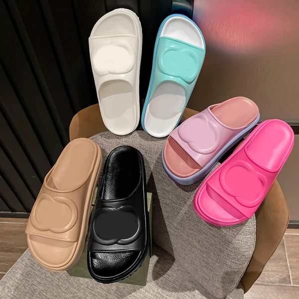 luxury designer womens letter embroidery style slippers sandal sliders macaron thick bottom non-slip soft bottom fashion g house slipper pms, Black
luxury designer womens letter embroidery style slippers sandal sliders macaron thick bottom non-slip soft bottom fashion g house slipper pms, Black