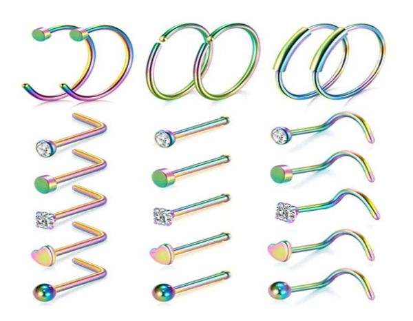 21pcsset hoop nose ring set stainless steel gold silver black nose rings body jewelry lip titanium piercing stick bar for men wom3101903
21pcsset hoop nose ring set stainless steel gold silver black nose rings body jewelry lip titanium piercing stick bar for men wom3101903