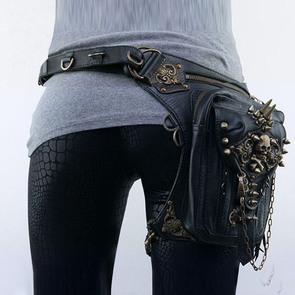 wish lazada steampunk biker bag single shoulder crossbody bag women's mobile phone fanny pack trend fashion accessory, Blue
wish lazada steampunk biker bag single shoulder crossbody bag women's mobile phone fanny pack trend fashion accessory, Blue
