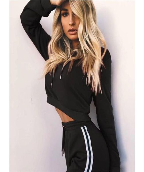 2pcs women ladies tracksuit crop hoodies sweatshirt pants sports running sets sports wear fitness clothing female trainning set t28069436, Gray
2pcs women ladies tracksuit crop hoodies sweatshirt pants sports running sets sports wear fitness clothing female trainning set t28069436, Gray
