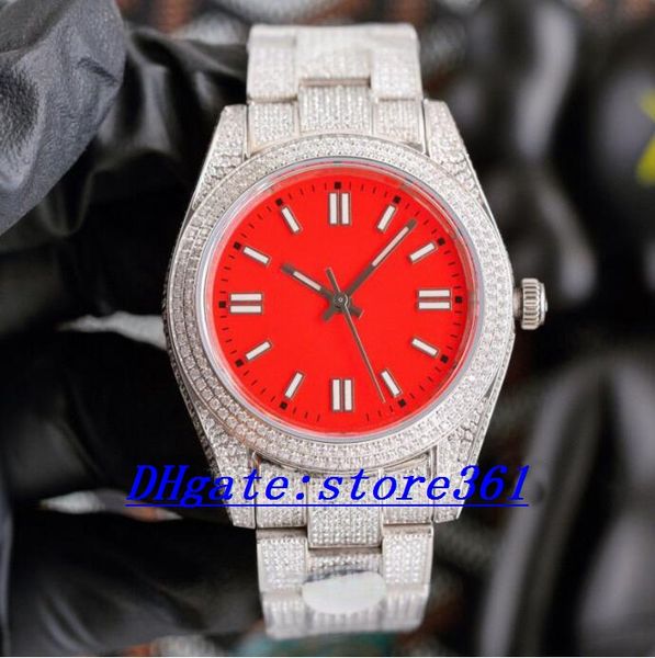 luxury watch 41mm mechanical watches with diamonds yellow dial montre de luxe gifts scratch resistant sapphire glass wristwatch, Slivery;brown
luxury watch 41mm mechanical watches with diamonds yellow dial montre de luxe gifts scratch resistant sapphire glass wristwatch, Slivery;brown