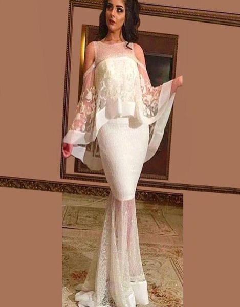 2018 mermaid evening dresses appliqued beaded jewel lace cape cloak illusion back sweep length prom gowns9583140, Black;red
2018 mermaid evening dresses appliqued beaded jewel lace cape cloak illusion back sweep length prom gowns9583140, Black;red