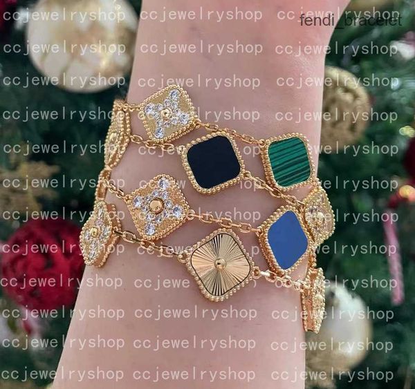 7 colors fashion classic 4/four leaf clover charm bracelets diamond bangle chain 18k gold agate shell mother-of-pearl for women girls weddin, Golden;silver
7 colors fashion classic 4/four leaf clover charm bracelets diamond bangle chain 18k gold agate shell mother-of-pearl for women girls weddin, Golden;silver