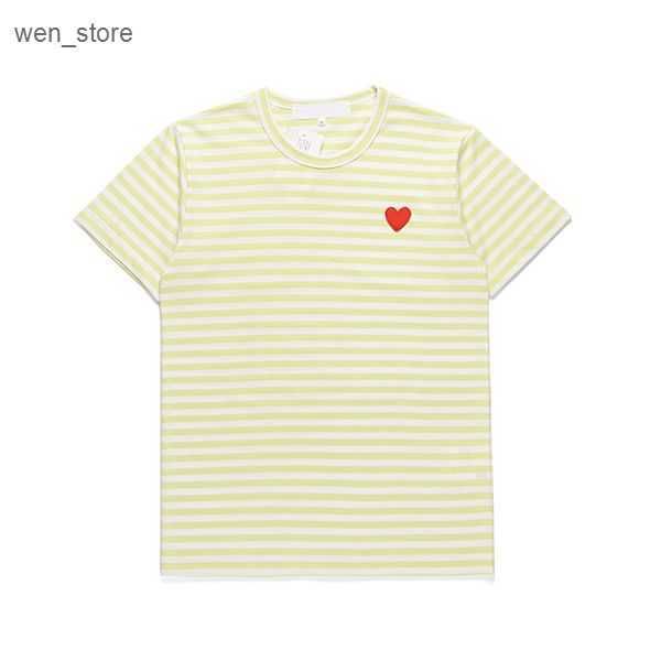 cdg fashion mens play t shirt designer red heart commes casual women shirts des badge garcons high quanlity tshirts cotton embroidery stripe, White;black
cdg fashion mens play t shirt designer red heart commes casual women shirts des badge garcons high quanlity tshirts cotton embroidery stripe, White;black