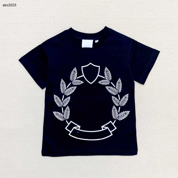 new designer kids short sleeve high-end baby t-shirt size 100-150 cm leaf pattern printing child tees summer round neck t shirt mar08, Blue
new designer kids short sleeve high-end baby t-shirt size 100-150 cm leaf pattern printing child tees summer round neck t shirt mar08, Blue