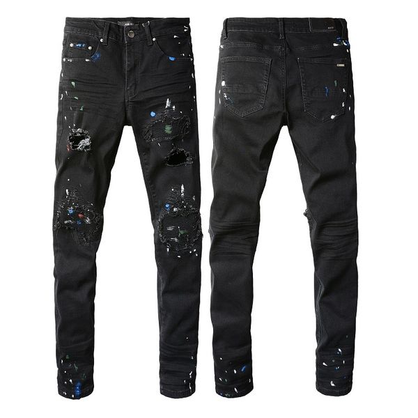 luxury jeans mens designer jeans for mens pants man black skinny rip white patch denim biker snake embroider ami jeans, Blue
luxury jeans mens designer jeans for mens pants man black skinny rip white patch denim biker snake embroider ami jeans, Blue