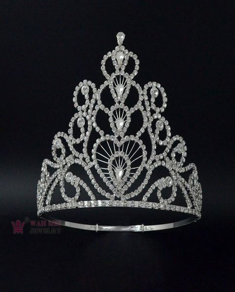 heart drop tall large crowns rhinestone crystal adjustable headband for pageant or bridal wedding hair jewelry tiaras 018886790210, White;golden
heart drop tall large crowns rhinestone crystal adjustable headband for pageant or bridal wedding hair jewelry tiaras 018886790210, White;golden