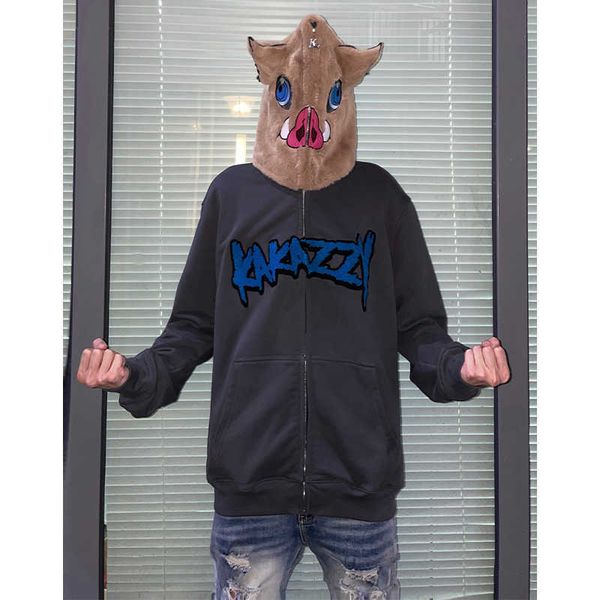 kakazzy american hip hop hoodie men's and women's fashion zipper loose fashion brand spring and autumn pullover heavy duty coat, Black
kakazzy american hip hop hoodie men's and women's fashion zipper loose fashion brand spring and autumn pullover heavy duty coat, Black