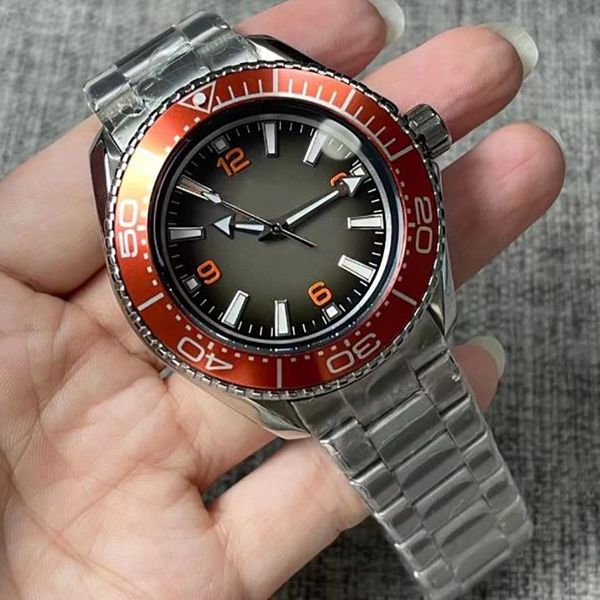 men's watch luxury watch 45mm men's designer watch 904l stainless steel watch swimming sapphire montre de luxe, Slivery;brown
men's watch luxury watch 45mm men's designer watch 904l stainless steel watch swimming sapphire montre de luxe, Slivery;brown