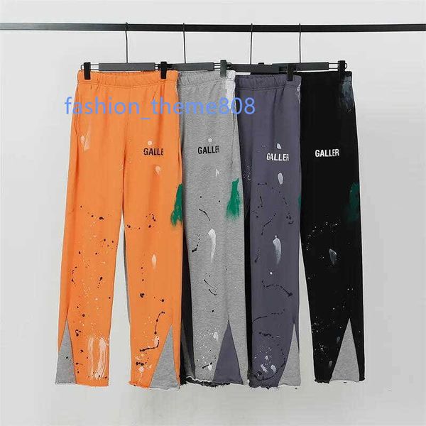 men's jeans mens pants galleryes sweatpants dept speckled letter print women's couple loose versatile casual straight, Blue
men's jeans mens pants galleryes sweatpants dept speckled letter print women's couple loose versatile casual straight, Blue