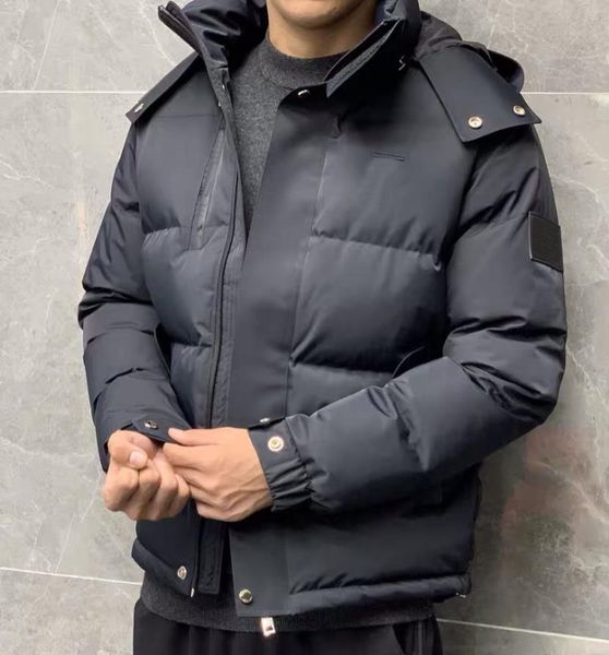 men's down jacket designer parker man cotton coat winter parkas warm windbreaker outdoor skiing waterproof windproof down coat large si, Black
men's down jacket designer parker man cotton coat winter parkas warm windbreaker outdoor skiing waterproof windproof down coat large si, Black