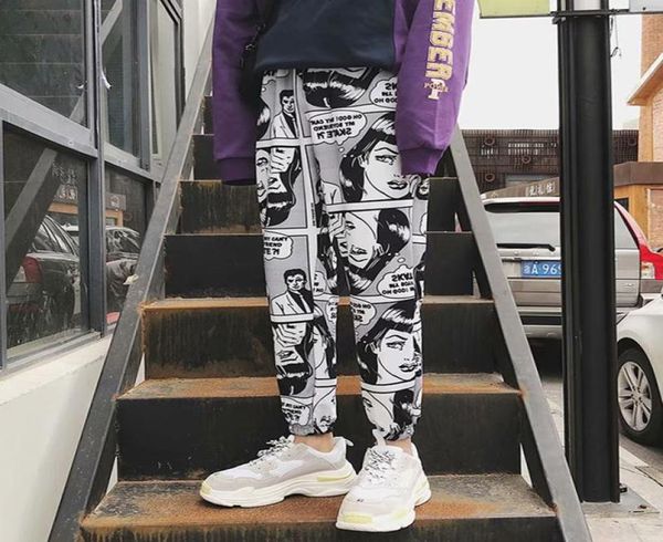new loose sports casual pants women039s beam foot harem pants printed joggers mens hip hop casual trousers8574781, Black
new loose sports casual pants women039s beam foot harem pants printed joggers mens hip hop casual trousers8574781, Black