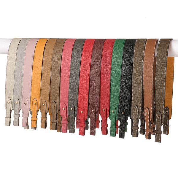 bag parts accessories 3.3cm 2.6cm wide no bucklebag shoulder strap bag strap vegetable tanned cowhide togo lychee pattern diagonal shoulder, Black
bag parts accessories 3.3cm 2.6cm wide no bucklebag shoulder strap bag strap vegetable tanned cowhide togo lychee pattern diagonal shoulder, Black