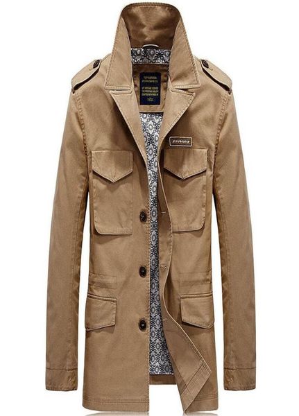 brand autumn trench jacket mens jackets and coats solid casual cotton men windbreaker veste homme coat male plus size m4xl y201026918971, Black;brown
brand autumn trench jacket mens jackets and coats solid casual cotton men windbreaker veste homme coat male plus size m4xl y201026918971, Black;brown