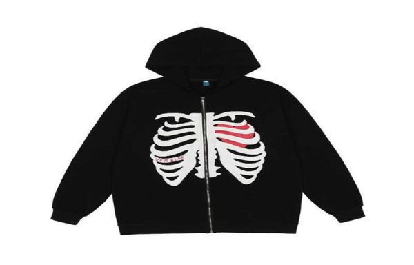 2021 dark streetwear skeleton printed cotton zip up mens hip hop hoodies pullover zipper hooded sweatshirt women vintage clothes q3040612, Black
2021 dark streetwear skeleton printed cotton zip up mens hip hop hoodies pullover zipper hooded sweatshirt women vintage clothes q3040612, Black
