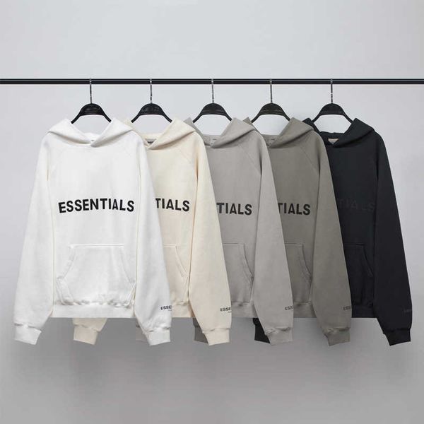 ess hoodie fog double line essentials high street wide american hooded bodysuit men's fashion coat spring and autumn, Black
ess hoodie fog double line essentials high street wide american hooded bodysuit men's fashion coat spring and autumn, Black