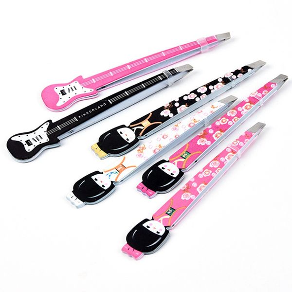 cute japanese girl eyebrow tweezer colorful hair beauty fine hairs puller stainless steel slanted eye brow clips removal makeup tools e112
cute japanese girl eyebrow tweezer colorful hair beauty fine hairs puller stainless steel slanted eye brow clips removal makeup tools e112