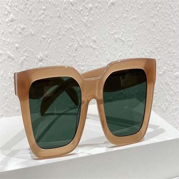 41450 square sunglasses beige green lenses women fashion sun glasses occhiali da sole firmati uv400 protecton with box306t, White;black
41450 square sunglasses beige green lenses women fashion sun glasses occhiali da sole firmati uv400 protecton with box306t, White;black