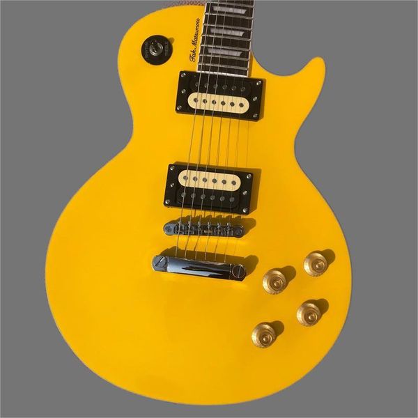 yellow electric guitar, silver hardware, 22 wires, customizable electric guitar 
yellow electric guitar, silver hardware, 22 wires, customizable electric guitar