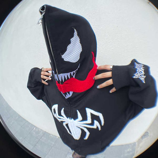 kakazzy vintage casual autumn and winter hooded cartoon sweater couple's wear ins loose versatile for men and women, Black
kakazzy vintage casual autumn and winter hooded cartoon sweater couple's wear ins loose versatile for men and women, Black