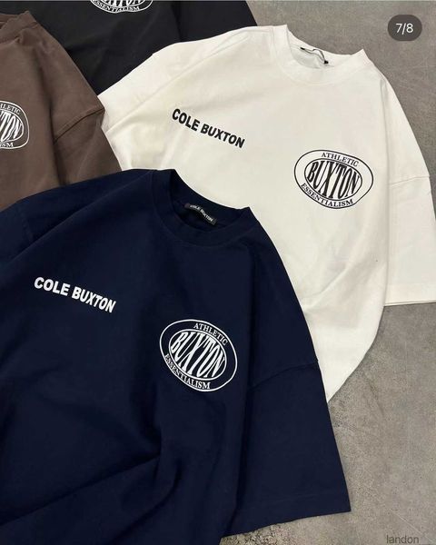 men's t-shirts cole buxton summer spring loose green gray white black t shirt men women classic slogan print tee with tag
men's t-shirts cole buxton summer spring loose green gray white black t shirt men women classic slogan print tee with tag