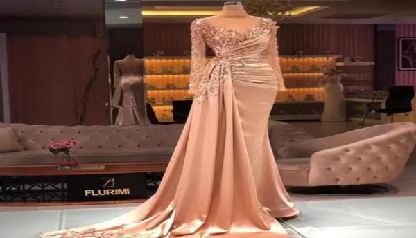 2022 arabic aso ebi luxurious beaded mermaid prom dresses long sleeves high neck peplum satin evening party pageant dress second r4529719, Black
2022 arabic aso ebi luxurious beaded mermaid prom dresses long sleeves high neck peplum satin evening party pageant dress second r4529719, Black