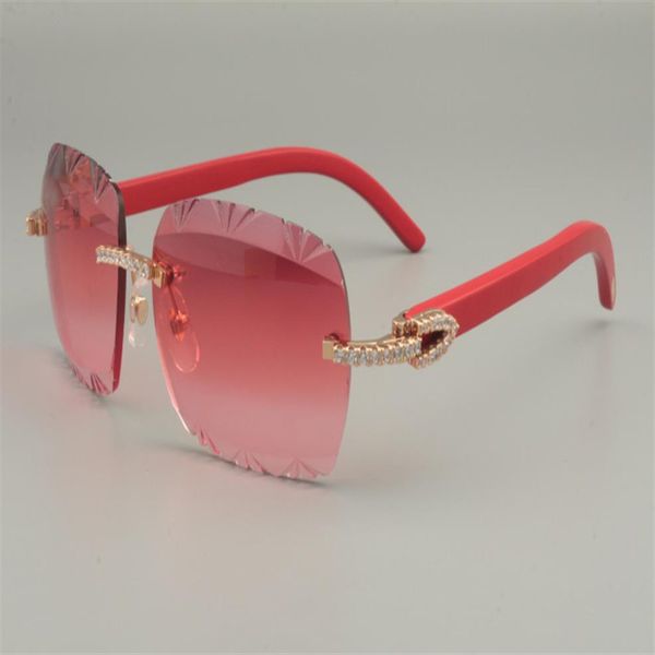 19 new factory direct color engraving lens diamond sunglasses 8300765 pure natural red blue black wooden temple 255w, White;black
19 new factory direct color engraving lens diamond sunglasses 8300765 pure natural red blue black wooden temple 255w, White;black