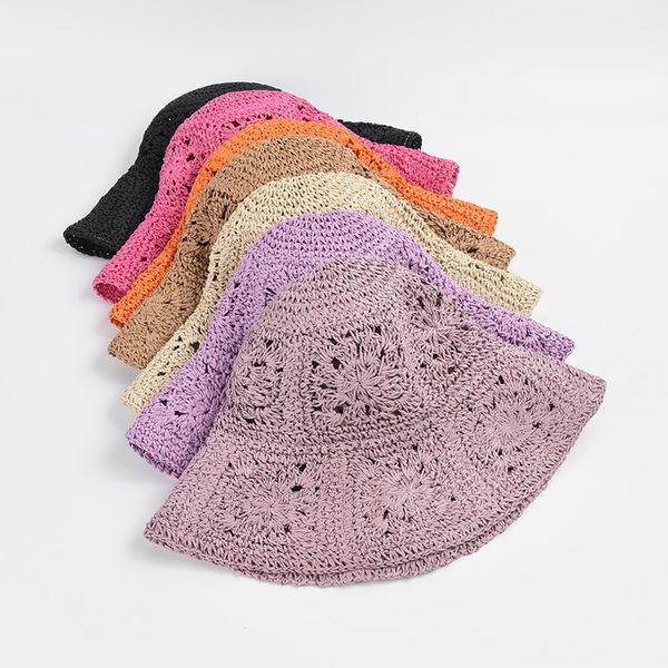 wide brim hats bucket hats hand woven large brim sun hat women ins solid color crochet straw hat y2k travel vacation beach hat summer shade, Blue;gray
wide brim hats bucket hats hand woven large brim sun hat women ins solid color crochet straw hat y2k travel vacation beach hat summer shade, Blue;gray