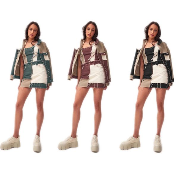summer skirts womens color block patchwork tassels bodycon ladies mini denim jean skirt size xs2xl3883773, Black
summer skirts womens color block patchwork tassels bodycon ladies mini denim jean skirt size xs2xl3883773, Black