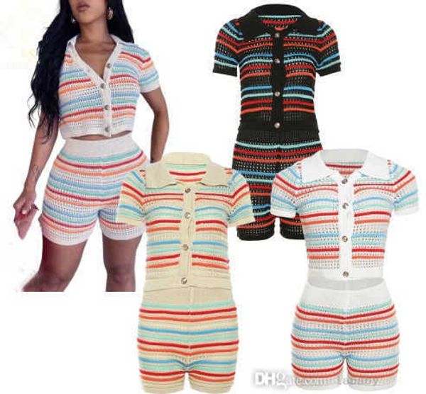 2023 knitted striped two piece set women tracksuits fashion matching suit short sleeve cardigan crop and shorts sets outfits, Gray
2023 knitted striped two piece set women tracksuits fashion matching suit short sleeve cardigan crop and shorts sets outfits, Gray