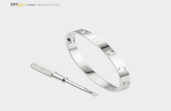 love screw bracelet mens bangle designer bracelets for women silver bracelet 4 diamonds luxury jewelry titanium steel goldplated 9349589, Black
love screw bracelet mens bangle designer bracelets for women silver bracelet 4 diamonds luxury jewelry titanium steel goldplated 9349589, Black