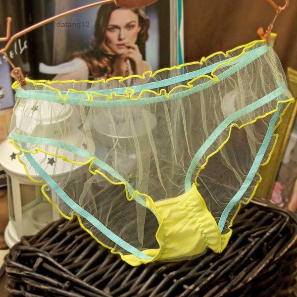 3pcs gauze lace panties transparent candy colors panty thong cotton briefs underwear knickers bikini thin comfort no trace erotic lingerie 7, Black;pink
3pcs gauze lace panties transparent candy colors panty thong cotton briefs underwear knickers bikini thin comfort no trace erotic lingerie 7, Black;pink